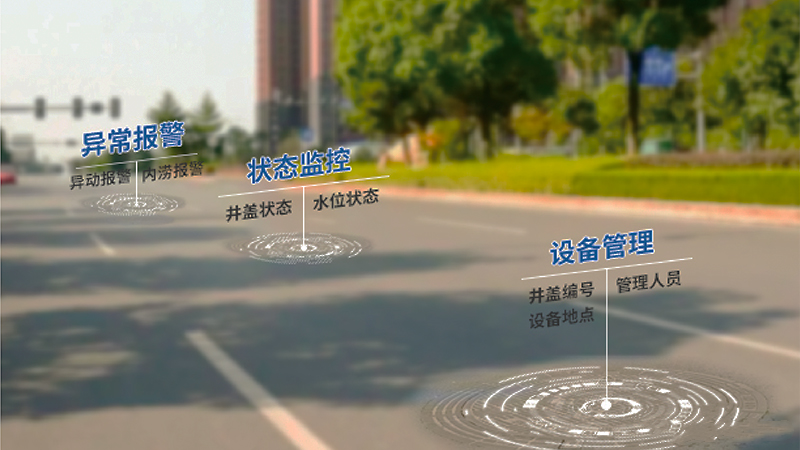 智能井蓋係統
