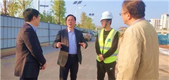 永州市委副書記、市長趙應雲調研永州大道綜合管廊項目施工建設情況