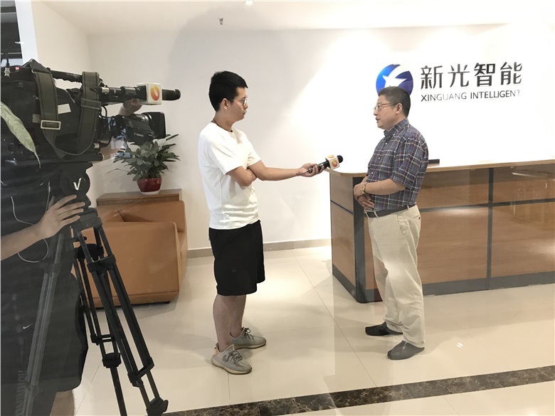 伟德betvlctor1946接受湖南衛視智能井蓋專題采訪